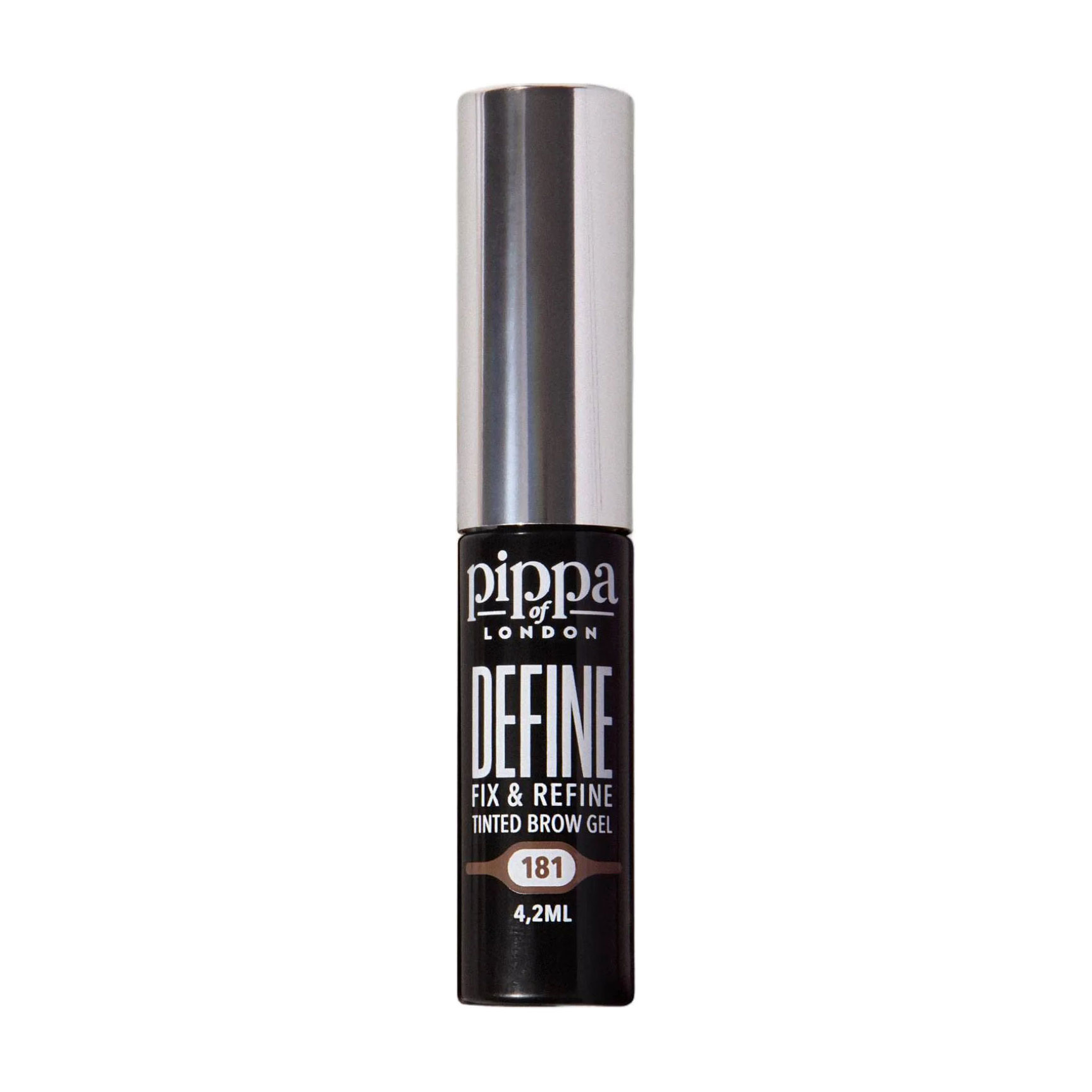 Тонувальний гель для брів Pippa of London Define Tinted Eyebrow Mascara 181, 4.2 мл
